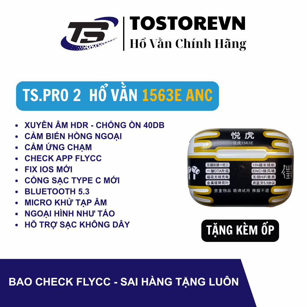 Tai Nghe Airpods Pro 2 Hổ Vằn Louda 1563E Loại 1